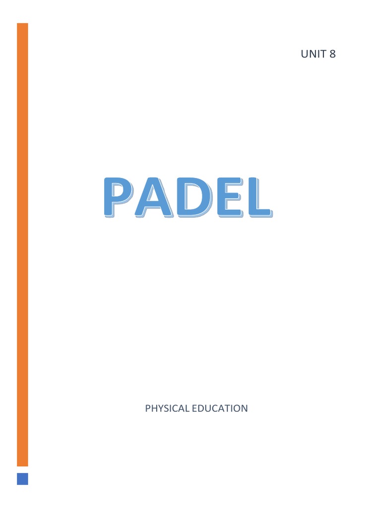 Padel Vocabulary | PDF