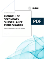 Indra-Monopulse Secondary Surveillance Mode S Radar
