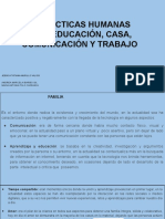 Prácticas Humanas Familia, Educación, Casa, Comunicación Y Trabajo