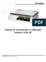 Manual de Manutenção e Calibração Balança Linha BP