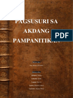 Group 10 Pagsusuri Sa Akdang Pampanitikan