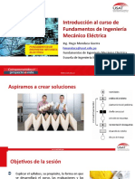 Introducción Al Curso de Fundamentos de Ingeniería Mecánico Eléctrica