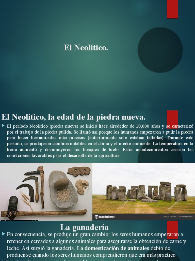 El Neolitico. | PDF | Neolítico | Agricultura