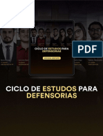 Ciclos de Estudos para Defensorias