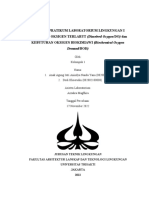 Laporan Pratikum Laboratorium Lingkungan I PENETAPAN OKSIGEN TERLARUT (Dissolved Oxygen/DO) Dan KEBUTUHAN OKSIGEN BIOKIMIAWI (Biochemical Oxygen