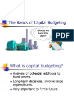 The Basics of Capital Budgeting: Should We Build This Plant?