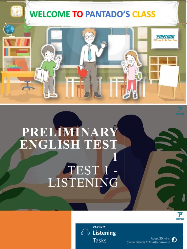 Pet 1 Test 1 Listening Pdf Meal