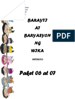 Paket 06 at 7 Barayti NG Wika