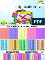 Multiplication Table and Division 19