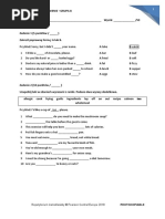Angielski Pearson Test Unit 7 | PDF
