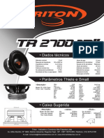 Ficha Tecnica TR270012