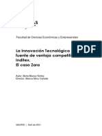 La Innovación Tecnológica Como Fuente de Ventaja Competitiva de Inditex. El Caso Zara