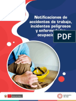 Notificaciones accidentes trabajo Perú diciembre 2022