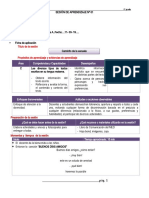 Sesiones de Aprendizaje 2°