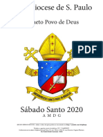2020 Sabado Santo