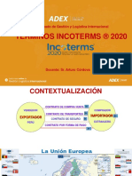 2.0. Terminos Incoterms (R) 2020