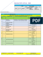 Programacion Anual 2do Año-2023-1