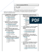 VIII Test Conocimientos Previos