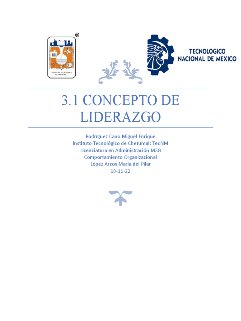 Conceptos Clave del Liderazgo | PDF | Liderazgo | Motivación