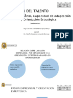 Gestion Del Talento Humano: Pasión Empresarial, Capacidad de Adaptación y Orientación Estratégica