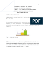 Lista Exercio Dinamica