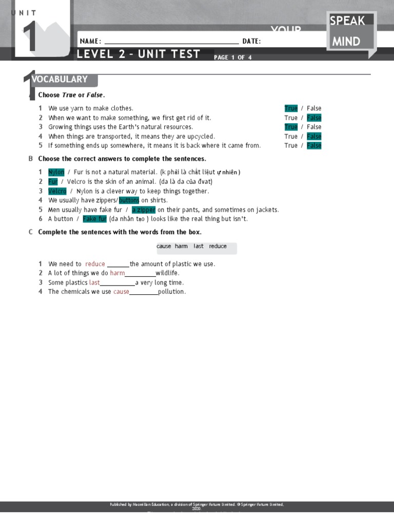 Practice-Test U11 | PDF