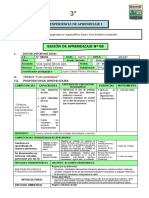 Sesión Aprendizaje #8 - 3° - Edad 1