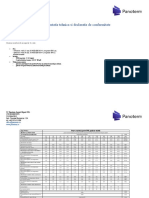 Documentatie Tehnica Si Declaratie de Conformitate