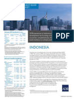 ADB member fact sheet on Indonesia commitments