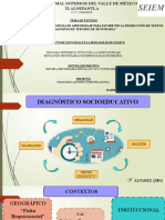 Tema de Estudio "El Diario de Clase Como Estrategia de Aprendizaje para Favorecer La Producción de Textos de Alumnos de Tercero de Secundaria"