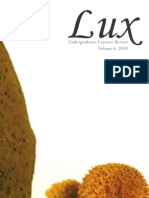Lux Undergraduate Creative Review (Vol. 6, 2010)