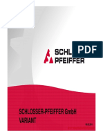 Schlosser-Pfeiffer Variant - 2011 de