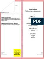 Plantilla de Portada: de Izquierda A Derecha: Libro de Tapa Blanda