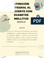 Atención Integral Al Paciente Con Diabetes Mellitus: Equipo #3