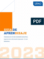 Ingeniería de La Información Empresarial - VI Ciclo Programa de Estudio Ingeniería Industrial