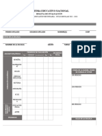 Formato - Boletas (Secundaria) 