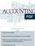 Types of Costs and Accounting Concepts