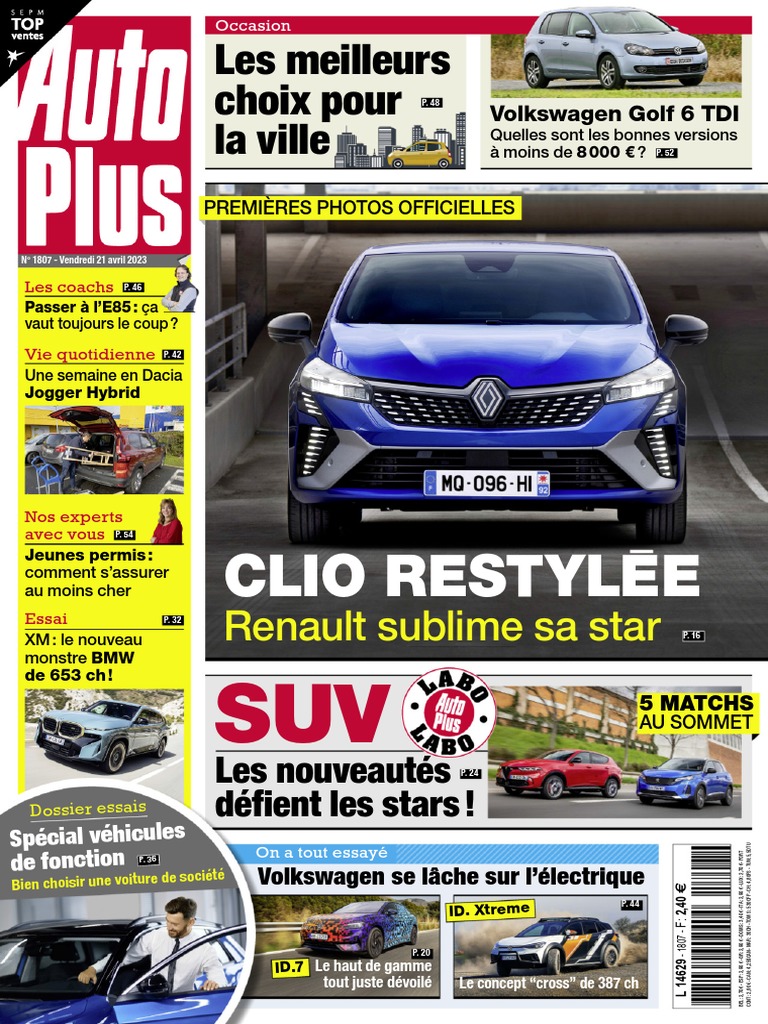 Les Meilleurs Choix Pour La Ville: Clio Restylee, PDF, Renault