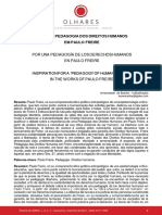 Por Uma Pedagogia Dos Direitos Humanos em Paulo Freire