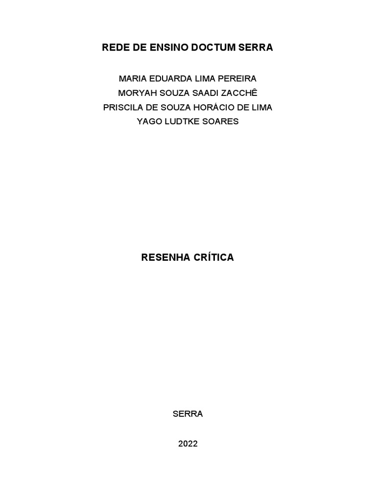 Ideologia resenha cr tica pdf