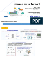 Cuaderno de Informe 5 Circuitos y Mediciones