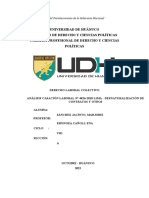 Análisis Casación Laboral #4826-2018 Lima - Desnaturalización de Contratos y Otros