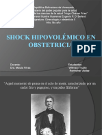 Shock Hipovolémico en Obstetricia