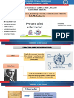 Proceso salud enfermedad Bordieu y Foucault