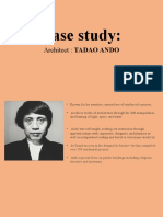 Case Study:: Architect: TADAO ANDO