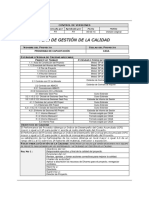 Ejm - Plan de Gestión de La Calidad