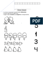 Ligue o Numeral A Sua Quantidade