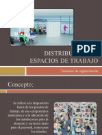 Distribución de Espacios de Trabajo