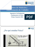 Estándares de Medición y Transformación de Unidades