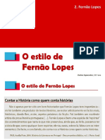 O Estilo de Fernão Lopes